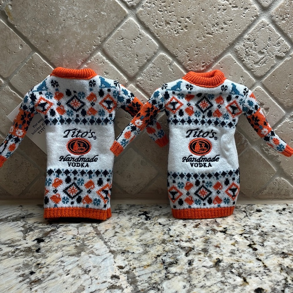 TITO’S Handmade Vodka Bottle Sweaters